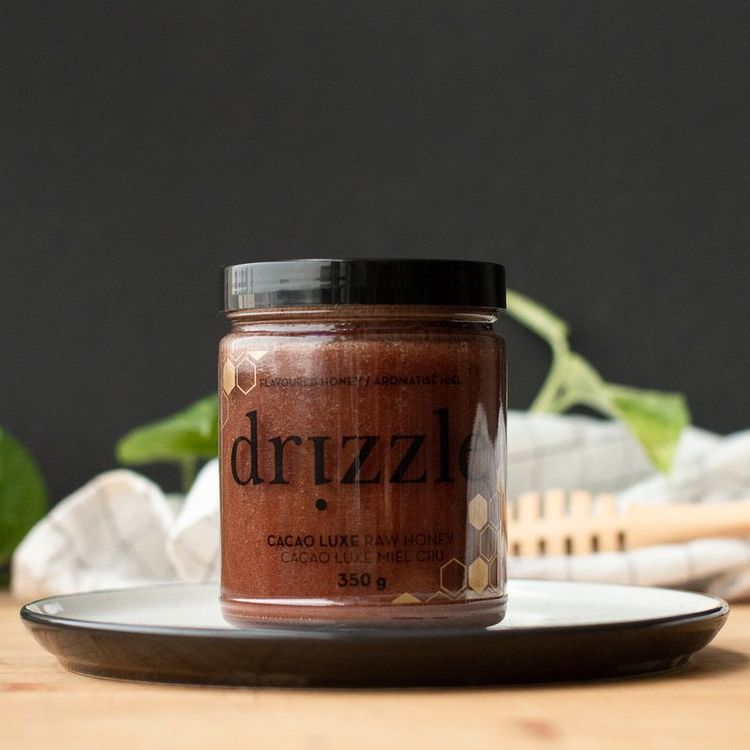 加拿大drizzle超级食物蜂蜜系列 350克 高级可可蜂蜜 提振情绪 补充能量  天然生蜂蜜