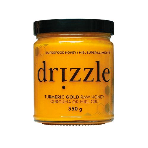 Drizzle, Raw Honey, Turmeric Gold, 350g