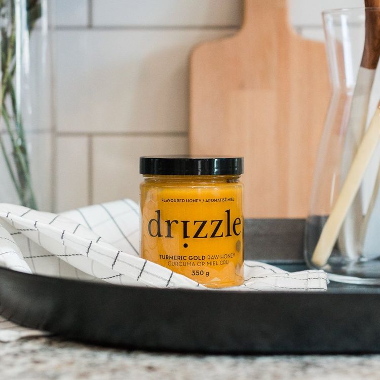 Drizzle, Raw Honey, Turmeric Gold, 350g