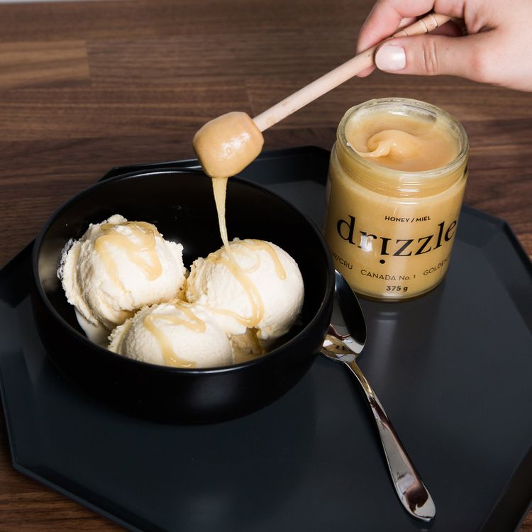 加拿大drizzle黄金原生蜂蜜 100%加拿大蜜源