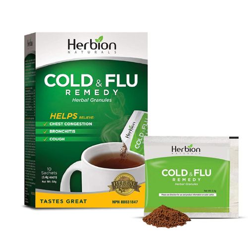 Herbion全天然抗感冒流感草本茶 缓解感冒或流感引起的胸口不适咳嗽等症状