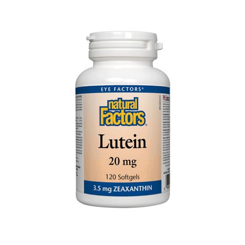 Natural Factors, Lutein 20 mg, 120 Softgels