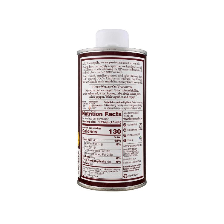 La Tourangelle, Roasted Walnut Oil, 500 ml Lifeplus Natural Health