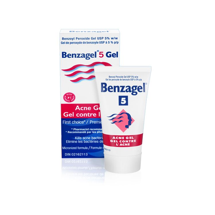 加拿大Benzagel 5%过氧化苯甲酰凝胶 15g 祛痘痤疮治疗