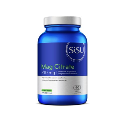 SiSU, Mag Citrate,210mg, 90 Tablets