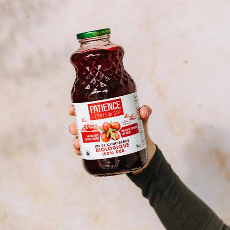 Patience, Organic Pure Juice, Cranberry, 946ml