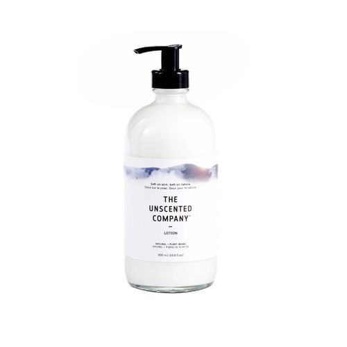 The Unscented Company, Glass Bottle Lotion, 500ml