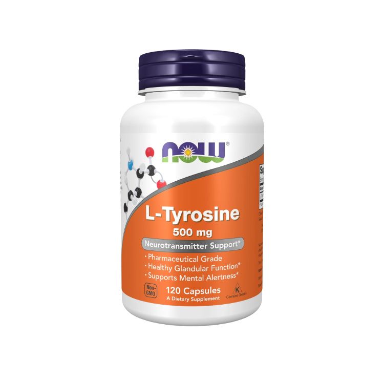 Now Foods, L-Tyrosine, 500mg, 120 Capsules