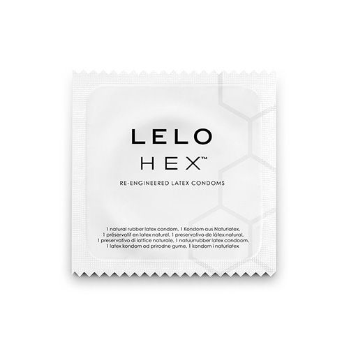 LELO, Hex, The Re-Engineered Luxury Condoms, 12s
