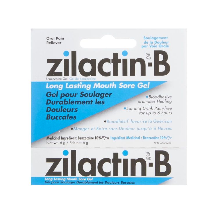 美国ZilactinB口腔溃疡强效舒缓凝胶 含10%苯佐卡因 快速缓解疼痛 不影响进食