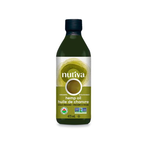 Nutiva, Organic Unrefined Hemp Oil, 473ml