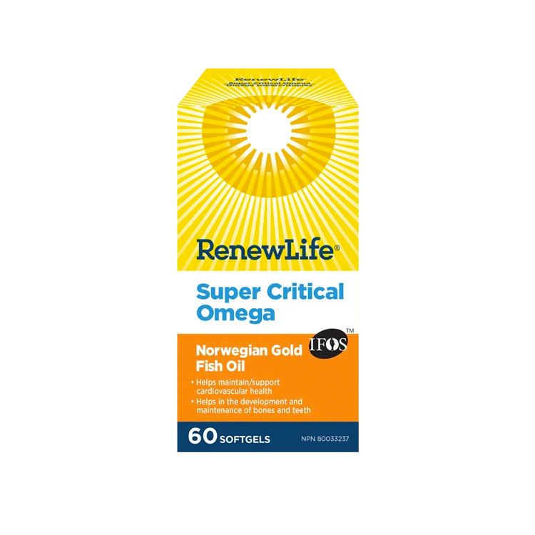 Renew Life, Super Critical Omega, 60 Softgels