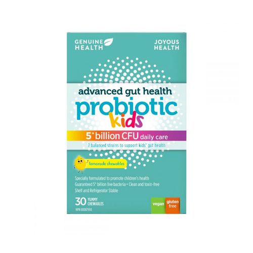 Genuine Health, Advanced gut health probiotic kids, 30s