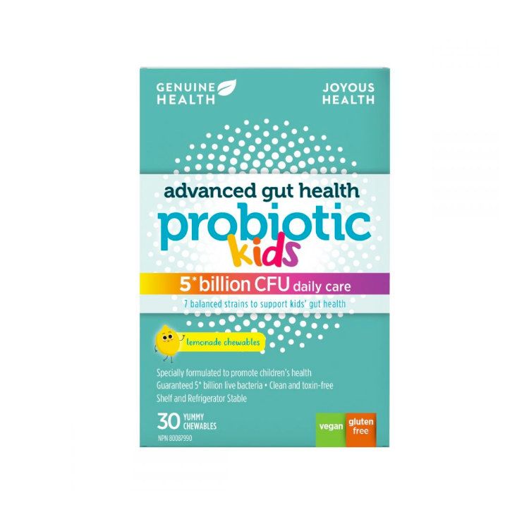 Genuine Health, Advanced gut health probiotic kids, 30s
