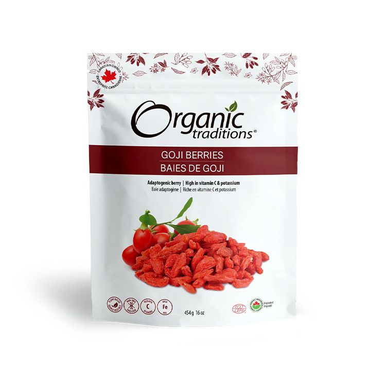 Organic Traditions, Goji Berries, 454g