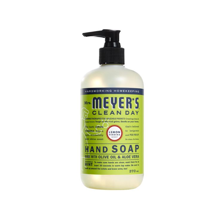 美国Mrs. Meyer's Clean Day洗手液 370ml 柠檬马鞭草味道 含橄榄油芦荟 深度保湿