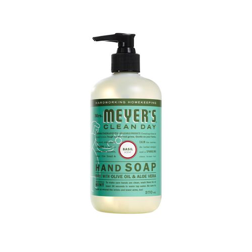Mrs. Meyer's Clean Day, Hand Soap, Basil, 370ml