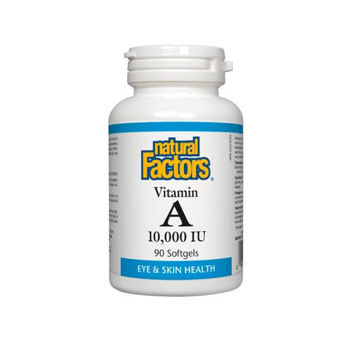 Natural Factors, Vitamin A, 10000 IU, 180 Softgels