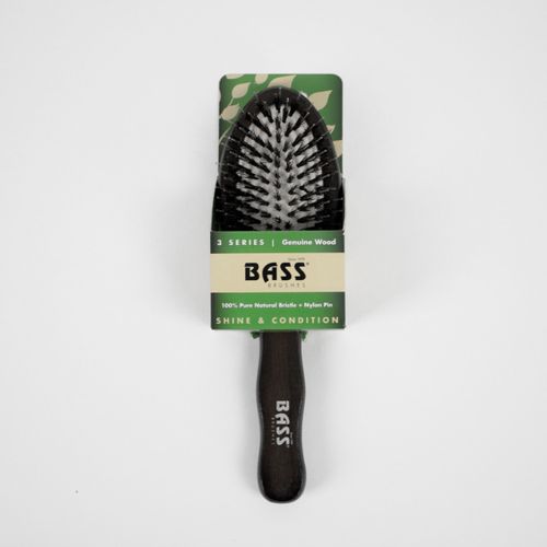 美国Bass Brushes 3系列纯天然猪鬃梳子 均匀发油 增加健康光泽 按摩头皮