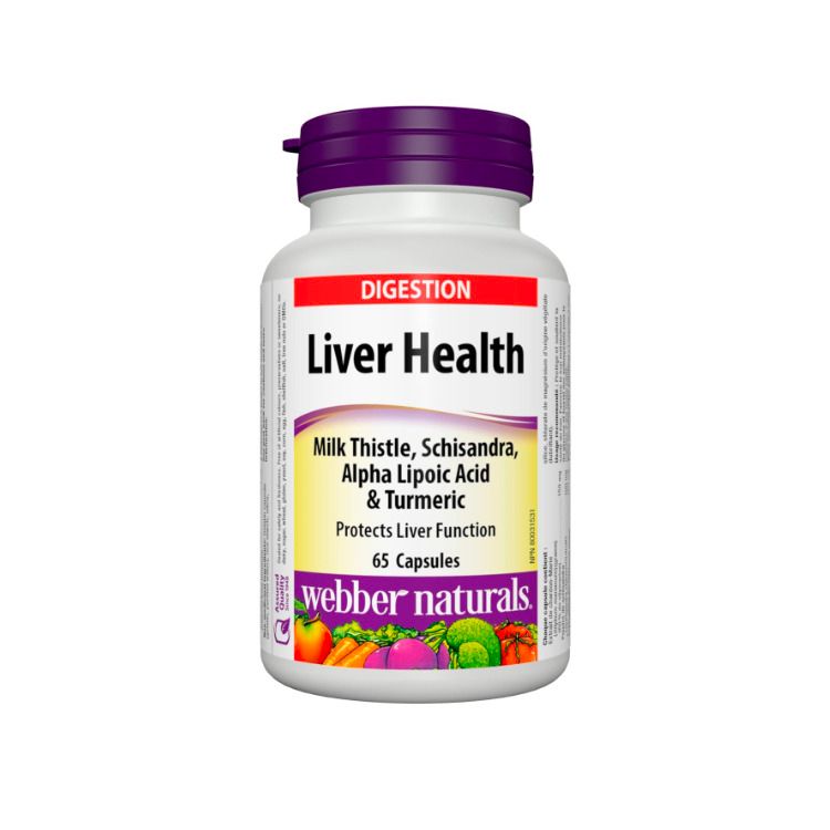 Webber Natural, Liver Health, 65 Capsules