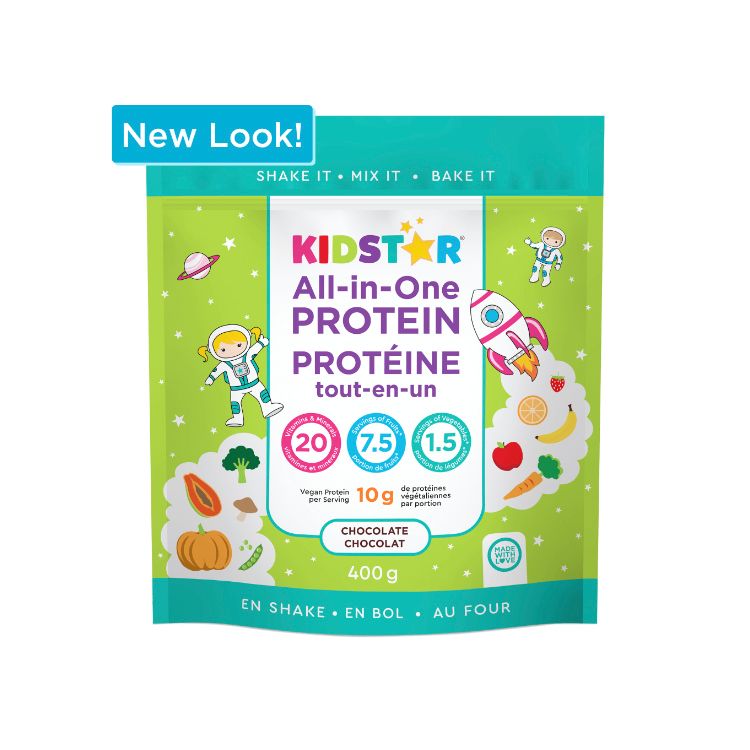 KidStar, All-in-One Plant-Based Protein, Cosmic Cocoa, 400g - KidStar | Lifeplus Natural Health