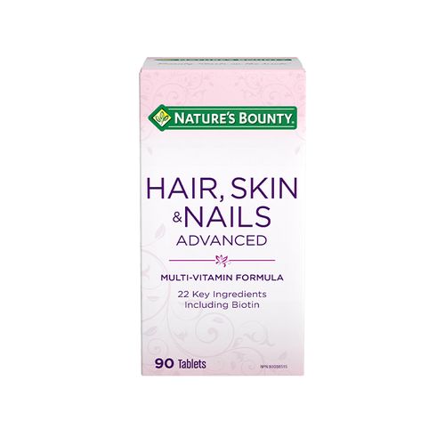 Nature's Bounty, Hair Skin & Nails Advanced, 90 Tablets