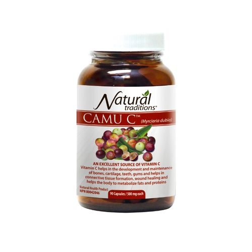 Natural Traditions, Natural Camu Camu Berry, 90 Capsules
