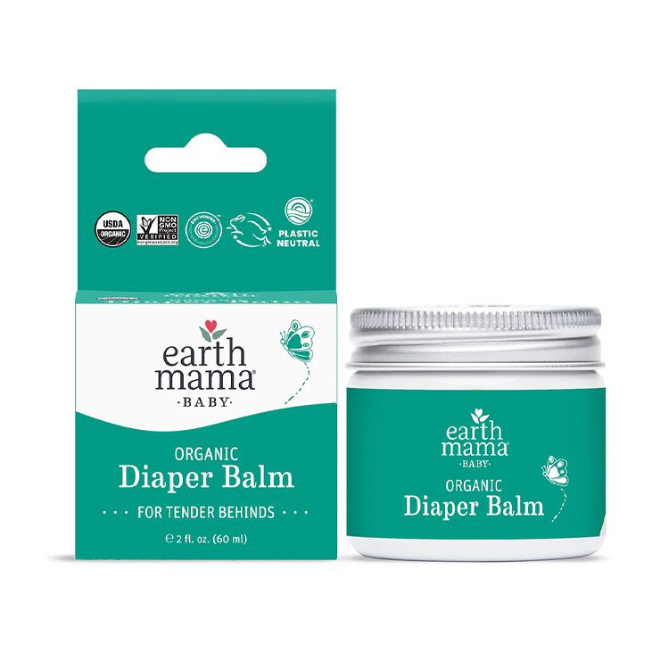 Earth Mama, Baby Diaper Balm, 60 ml