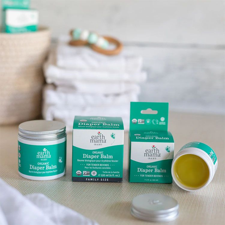 Earth Mama, Baby Diaper Balm, 60 ml