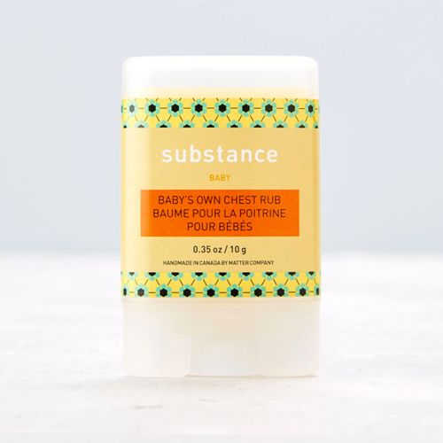 substance, Baby's Own Chest Rub, 10g