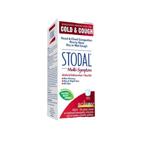 加拿大Boiron Stodal顺势疗法 感冒糖浆 成人儿童均可用 缓解流鼻涕咳嗽等多种症状