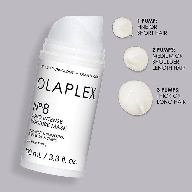 美国OLAPLEX NO.8修复发膜 修复烫染后的受损发质 改善干枯毛躁增加光泽