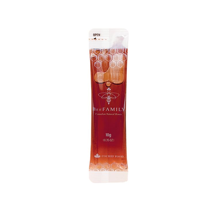 BeeFamily, Honey Stick, with Blueberry, 10 Sticks