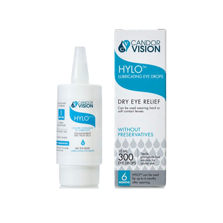 CandorVision, Hylo Lubricating Eye Drops, 10mL Lifeplus Natural Health