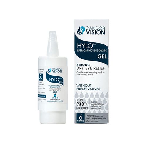 CandorVision, HYLO-GEL Lubricating Eye Drops, 10ml