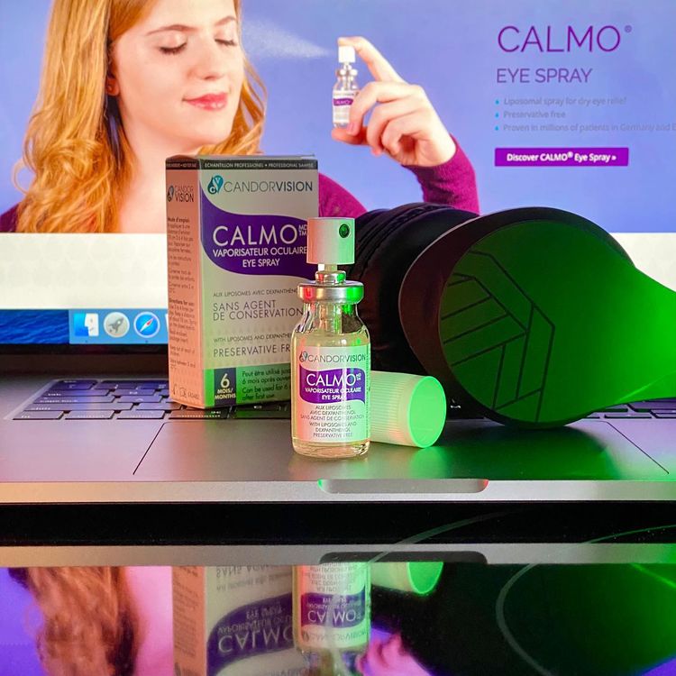 德国CandorVision CALMO®眼部喷雾 隐形眼镜伴侣 针对干眼等不适 脂质体维生素成分