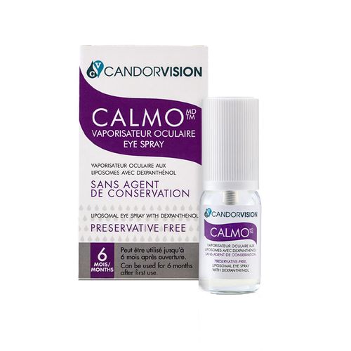 德国CandorVision CALMO®眼部喷雾 隐形眼镜伴侣 针对干眼等不适 脂质体维生素成分