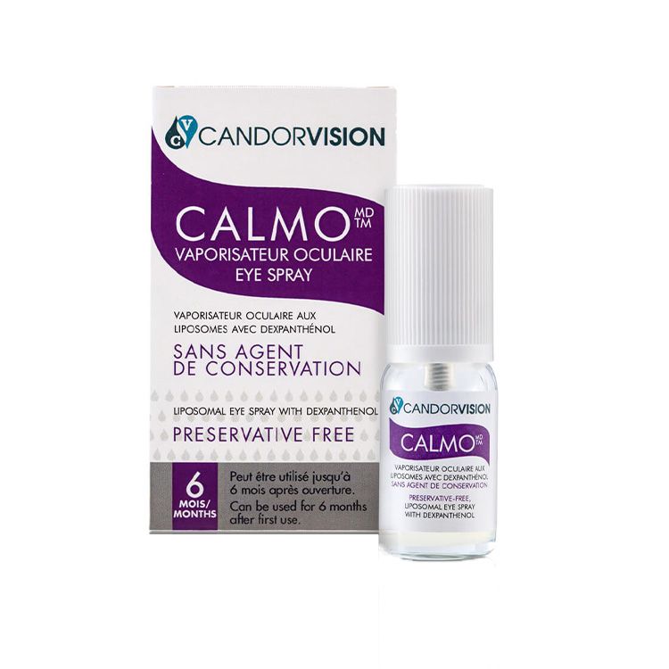 德国CandorVision CALMO®眼部喷雾 隐形眼镜伴侣 针对干眼等不适 脂质体维生素成分