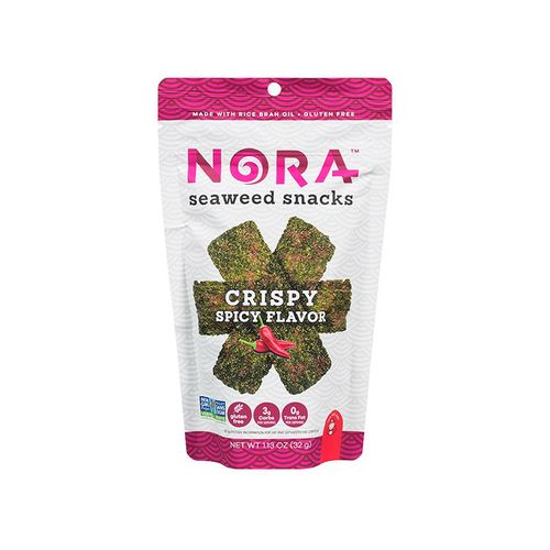 NORA, Seaweed Snacks Crispy Spicy, 32 g