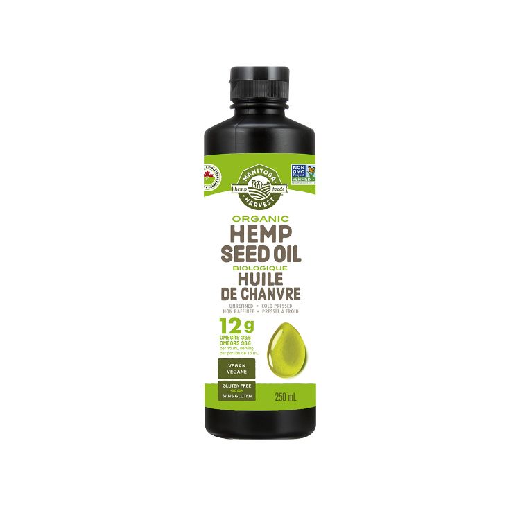 Manitoba Harvest, Organic Hemp Seed Oil, 250ml