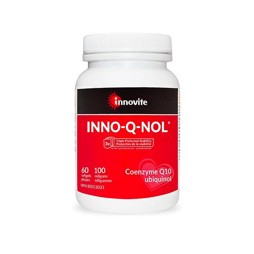 Innovite, INNO-Q-NOL® (CoQ10 Ubiquinol), 100 mg, 60 Softgels