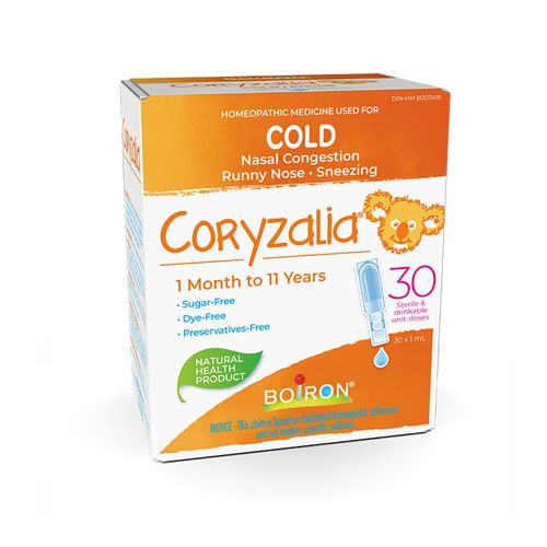 Boiron, Coryzalia 1 month-11 years, 30 Doses