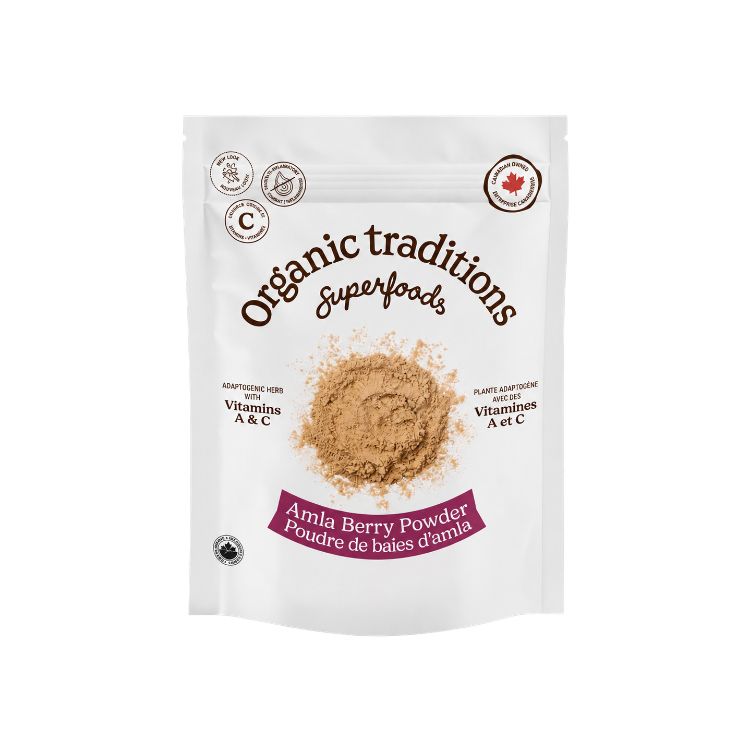 Organic Traditions, Organic Amla Powder, 200g - Organic Traditions | Lifeplus Natural Health