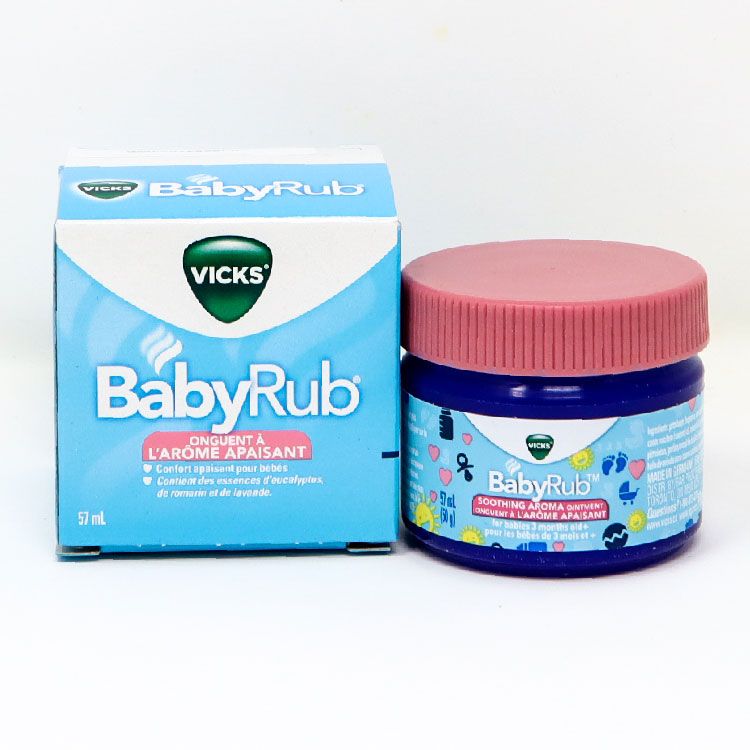 VICKS, BabyRub, 57 ml