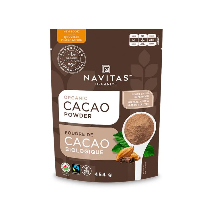 Navitas Organics, Cacao Powder, 454g