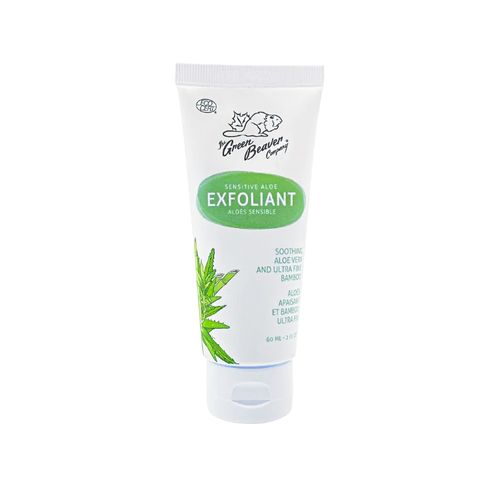 Green Beaver, Sensitive Aloe, Exfoliant, 60ml