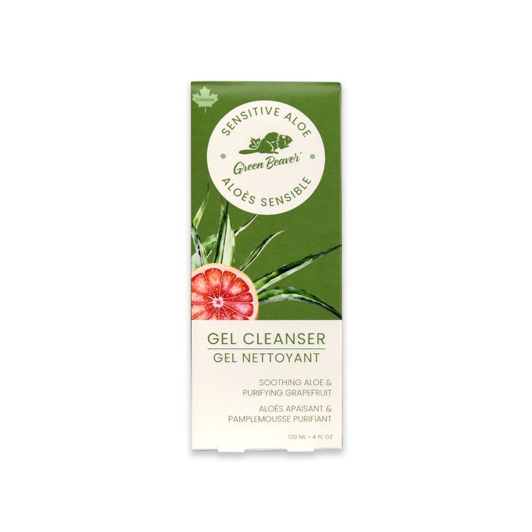 Green Beaver, Sensitive Aloe, Gel Cleanser, 120ml - Green Beaver | Lifeplus Natural Health