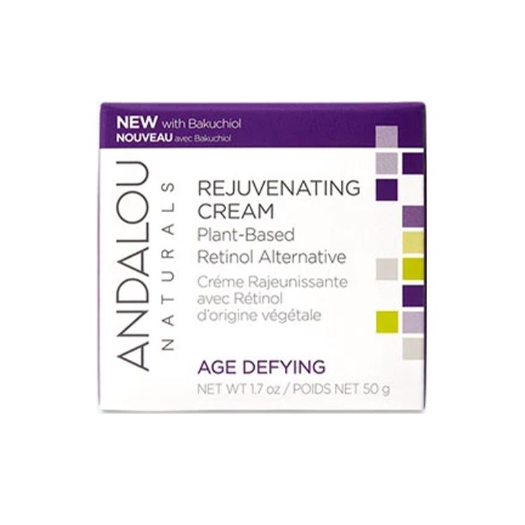 Andalou Naturals, Rejuvenating Plant Based Retinol Cream, 50g