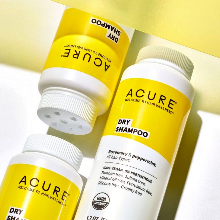 美国Acure有机免水洗发喷雾 1.7oz 油头克星 免洗去油 清除头发杂质 适用各类发质