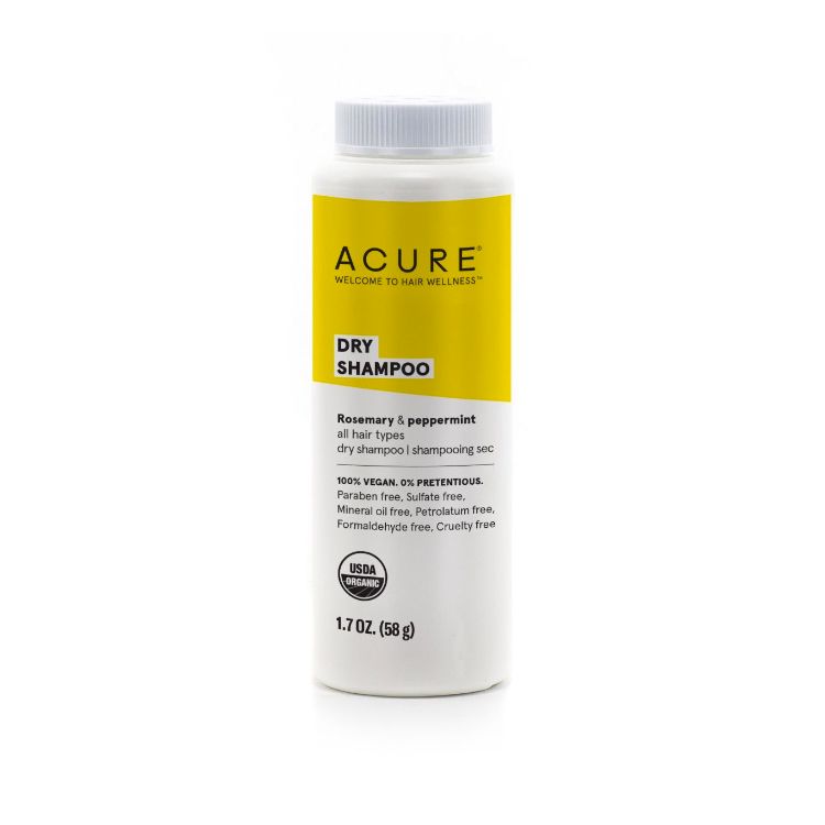 美国Acure有机免水洗发喷雾 1.7oz 油头克星 免洗去油 清除头发杂质 适用各类发质